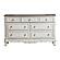 Cinderella Dresser - Antique White w/Gray  by Homelegance