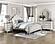 Cinderella Mirror - Antique White w/Gray  by Homelegance