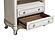 Cinderella Armoire - Antique White w/Gray  by Homelegance