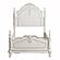 Cinderella Twin Bed - Antique White w/Gray  by Homelegance