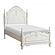 Cinderella Twin Bed - Antique White w/Gray  by Homelegance