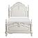 Cinderella 4pc Twin Bedroom Set  - Antique White w/Gray  by Homelegance