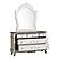Cinderella 5pc Twin Bedroom Set  - Antique White w/Gray  by Homelegance