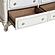 Cinderella 5pc Twin Bedroom Set  - Antique White w/Gray  by Homelegance