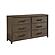 Cambridge Dresser - Dark Walnut by Homelegance