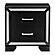 Aveline Nightstand - Black by Homelegance