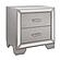 Aveline Nightstand - Silver by Homelegance