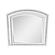 Aria Mirror - White by Homelegance