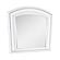 Aria Mirror - White by Homelegance
