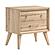 Marrin Nightstand - Natural Oak by Homelegance