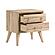 Marrin Nightstand - Natural Oak by Homelegance