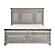 Marquette Queen Bed - Brown & Gray by Homelegance