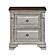 Marquette Nightstand - Brown & Gray by Homelegance
