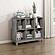 Garretson 6-Shelf  Bookcase - Gray by Homelegance