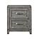 Garretson Nightstand - Gray by Homelegance