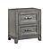 Garretson Nightstand - Gray by Homelegance