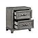 Garretson Nightstand - Gray by Homelegance