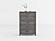 Garretson Chest - Gray by Homelegance
