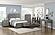 Garretson Full Platform Bed w/Footboard Storage - Gray by Homelegance