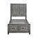 Garretson Twin Platform Bed w/Footboard Storage - Gray by Homelegance