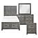 Garretson 4pc Twin Bedroom Set  - Gray by Homelegance