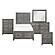 Garretson 5pc Twin Bedroom Set  - Gray by Homelegance