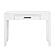 Garretson Writing Desk - White & Metallic Gray by Homelegance