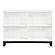 Garretson 4-Shelf Bookcase - White & Metallic Gray by Homelegance