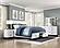 Garretson Dresser - White & Metallic Gray by Homelegance