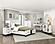 Garretson Mirror - White & Metallic Gray by Homelegance