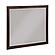 Niles Mirror - White & Cherry by Homelegance