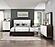 Niles California King Bed - White & Cherry by Homelegance