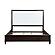 Niles Eastern King Bed - White & Cherry by Homelegance