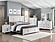 Mackinac Queen Bed - White  by Homelegance