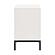 Oslo Nightstand - White & Walnut by Homelegance