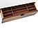 Oslo Dresser - White & Walnut by Homelegance