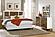 Oslo Mirror - White & Walnut by Homelegance