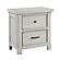 Providence Nightstand - Light Gray by Homelegance
