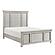 Providence California King Bed - Light Gray by Homelegance