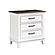 Chesterton 5pc Queen Bedroom Set  - Antique White & Dark Brown by Homelegance