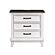Chesterton 5pc Queen Bedroom Set  - Antique White & Dark Brown by Homelegance