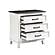Chesterton 5pc Queen Bedroom Set  - Antique White & Dark Brown by Homelegance