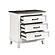 Chesterton Nightstand - Antique White & Dark Brown by Homelegance