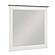 Chesterton Mirror - Antique White & Dark Brown by Homelegance