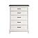 Chesterton Chest - Antique White & Dark Brown by Homelegance