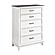 Chesterton Chest - Antique White & Dark Brown by Homelegance