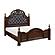 Adelina Eastern King Bed - Brown by Homelegance