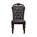 Adelina Side Chair - Brown by Homelegance