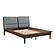 Astrid Queen Platform Bed - Walnut by Homelegance