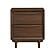 Astrid Nightstand - Walnut by Homelegance